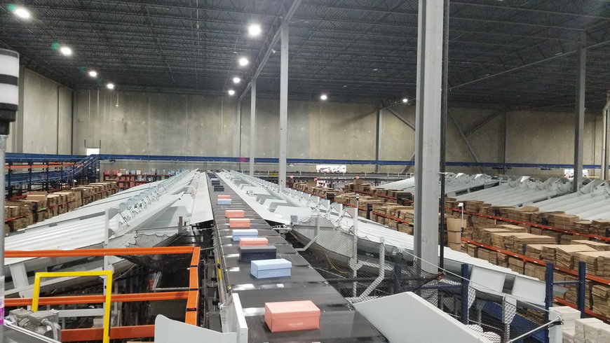 Interroll e Conveyor Handling Company fornecem uma solução altamente eficiente de separação de sapatos nos EUA